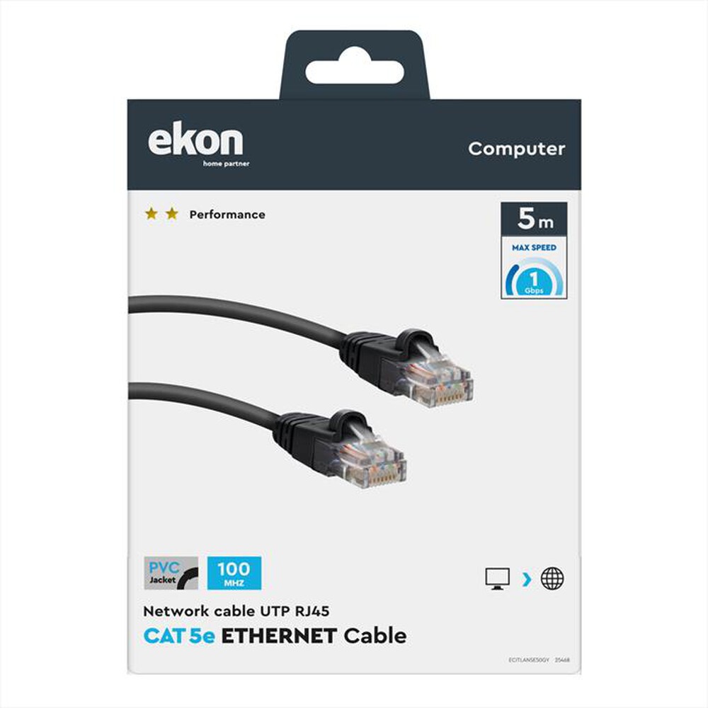Immagine del prodotto EKON - ECITLAN5E50GY-Nero