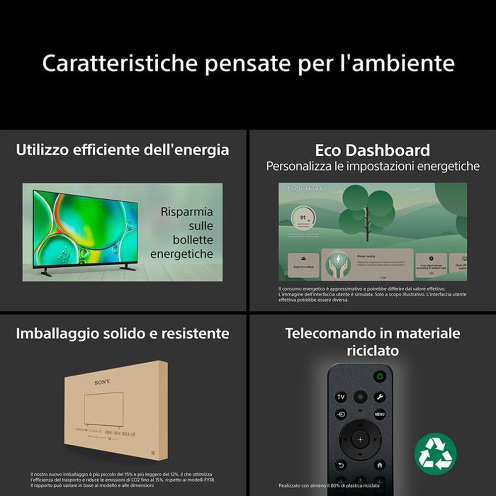 Immagine del prodotto SONY - Smart TV LED UHD 4K 75" K75S25M2PB.CEI-NERO