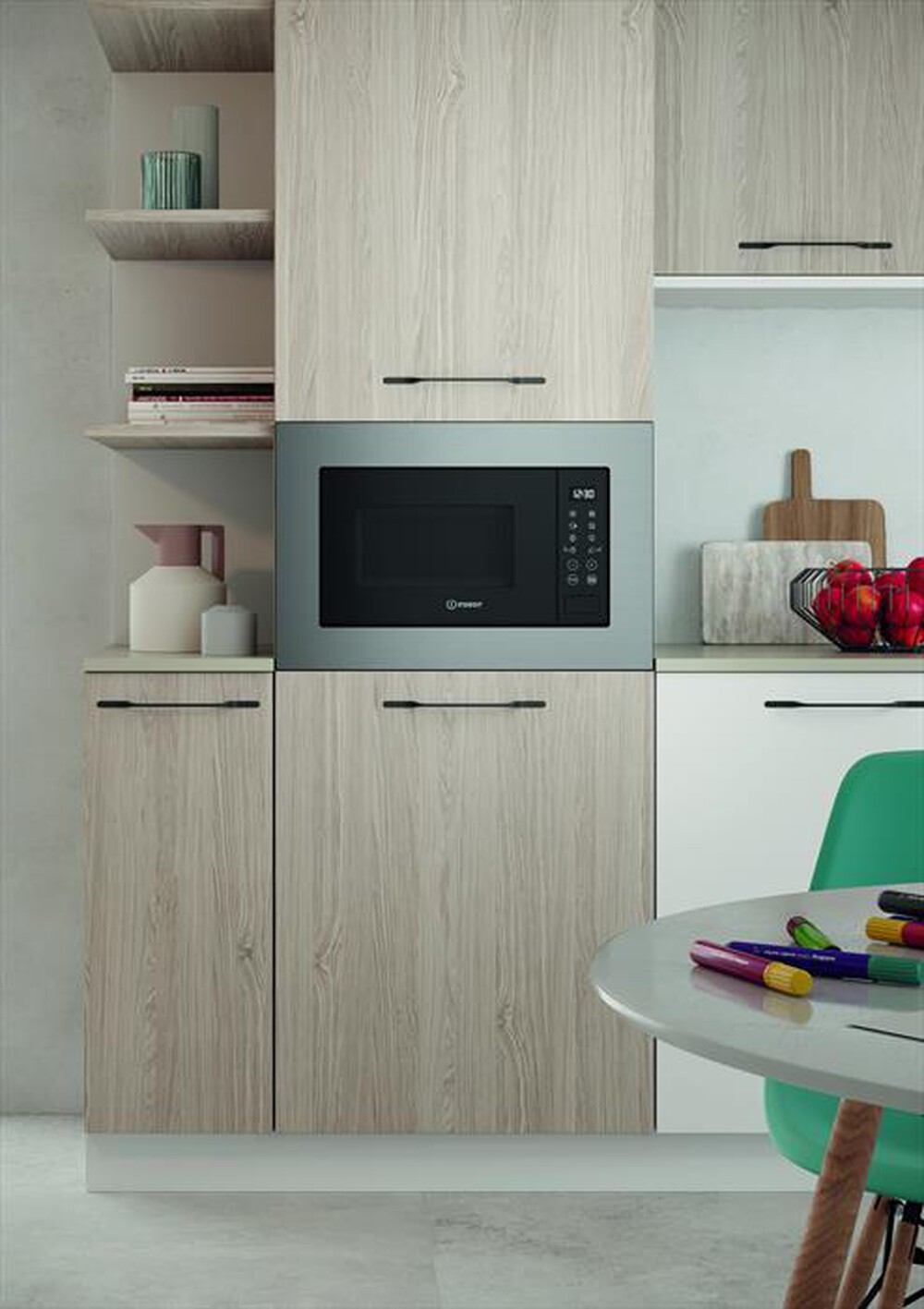 Immagine del prodotto INDESIT - Forno microonde 20lt MWI 120 GX.1 MICROWAVE-Acciaio inox