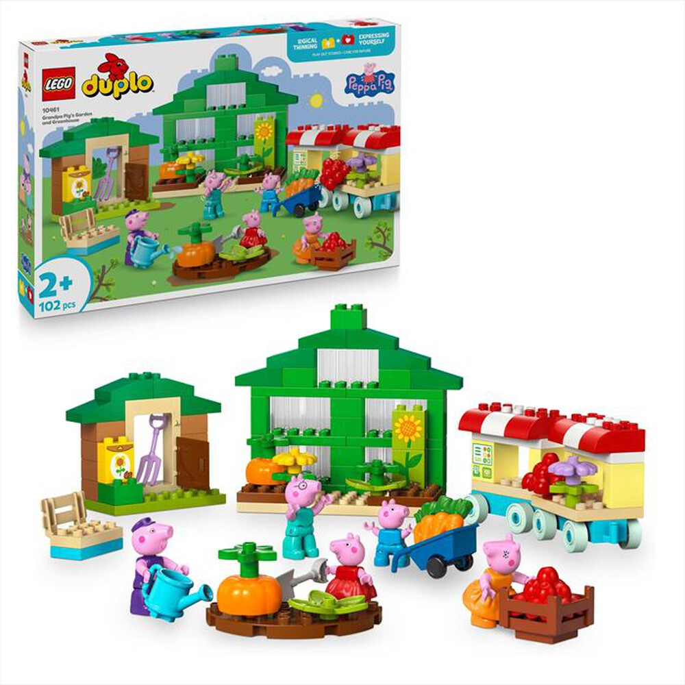 Immagine del prodotto LEGO - DUPLO Il giardino e la serra di Nonno Pig - 10461