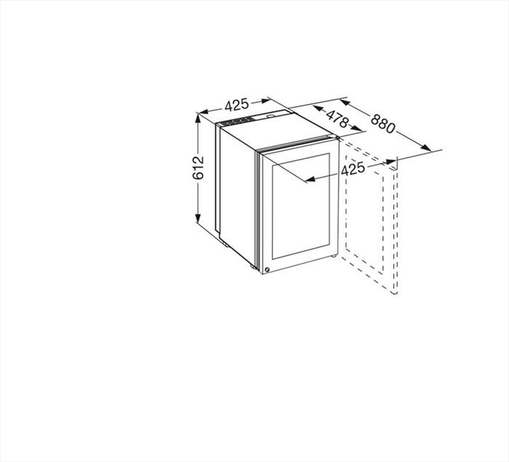 Immagine del prodotto LIEBHERR - Cantinetta WKES 653-22 Classe E 12 bottiglie