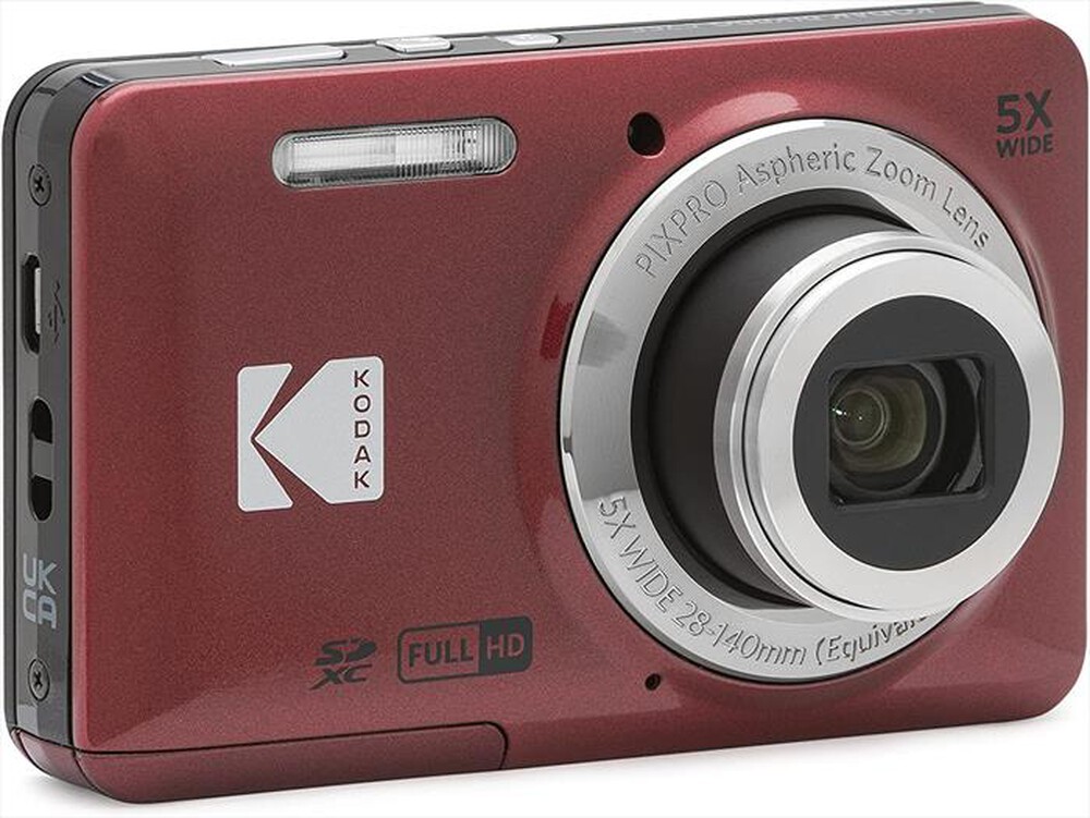 Immagine del prodotto KODAK - Fotocamera compatta FZ55 R-Rosso