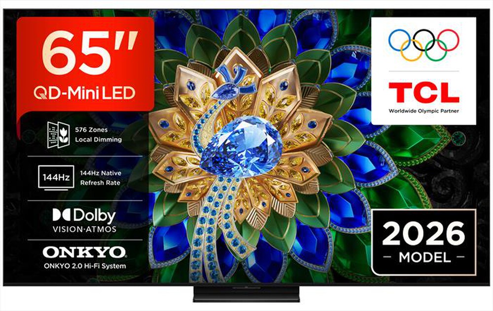 Immagine del prodotto TCL - Smart TV Mini LED 4K 65" 65A400U-Nero