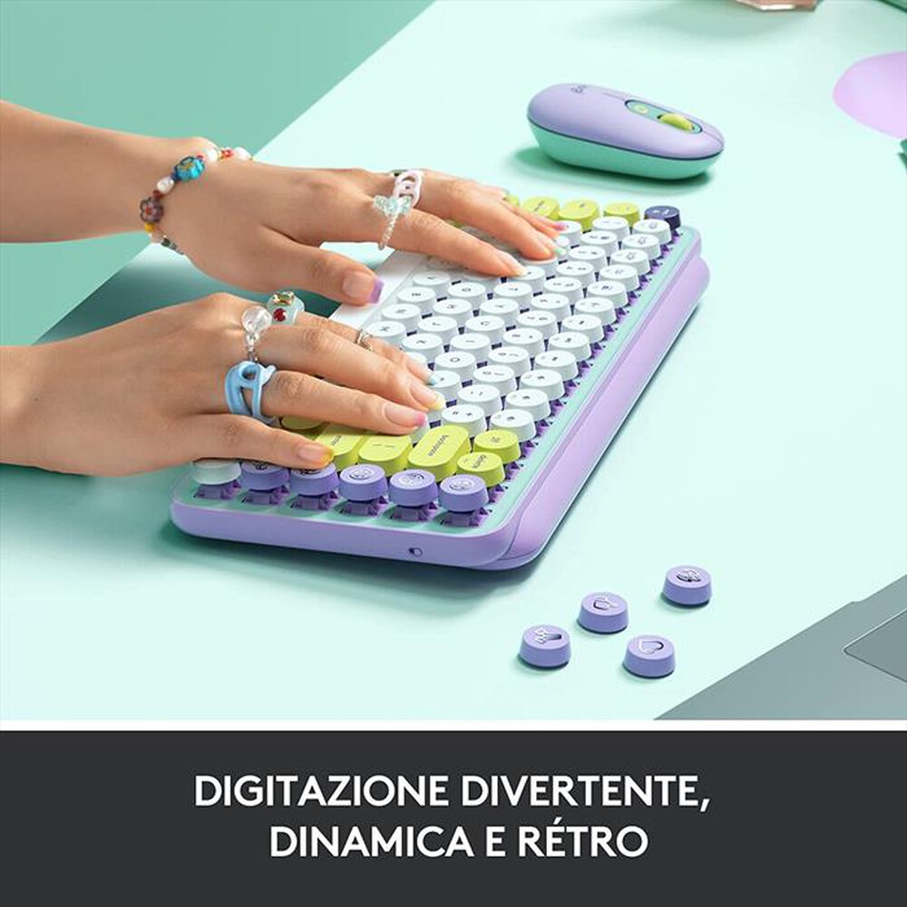 Immagine del prodotto LOGITECH - POP Keys Tastiera-Daydream