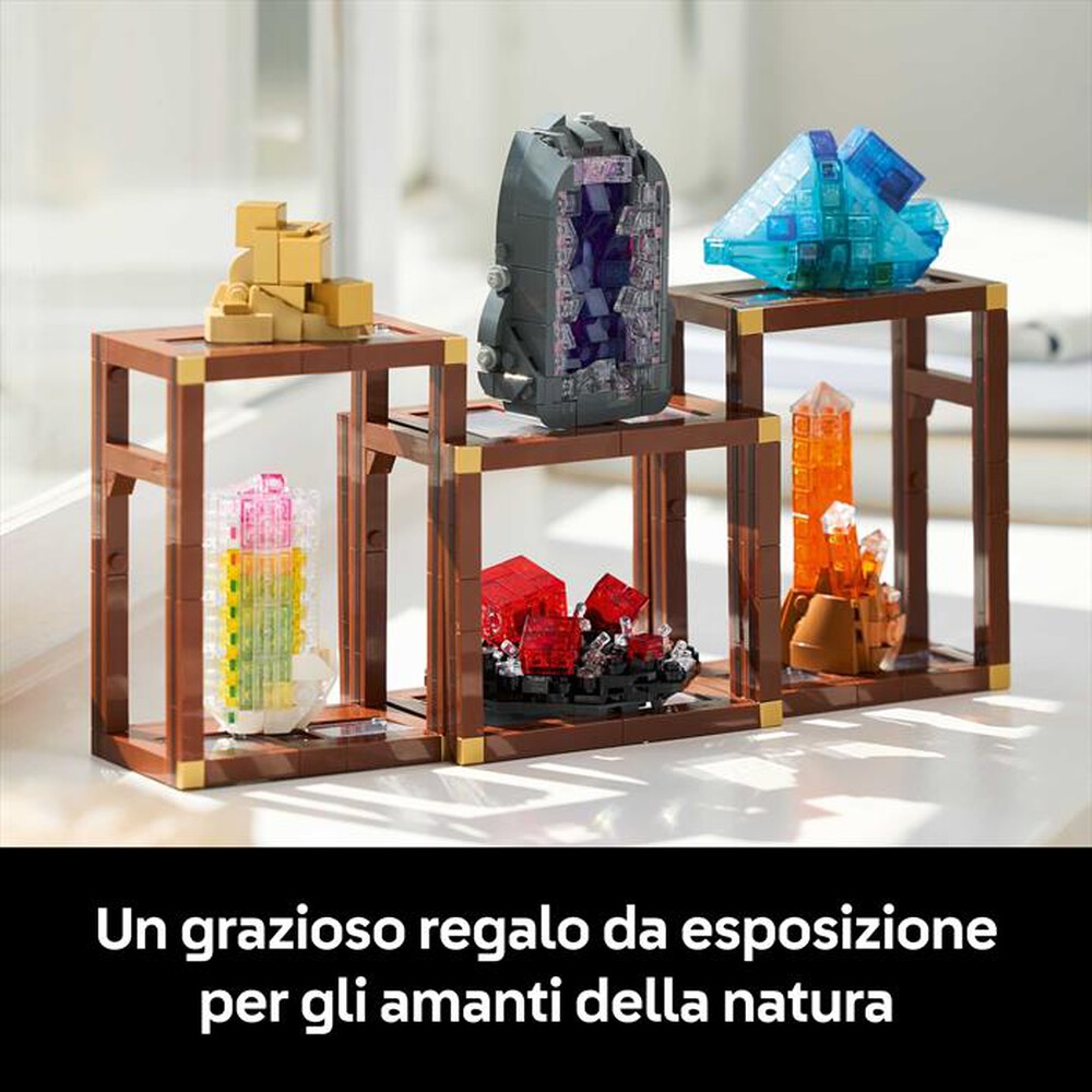 Immagine del prodotto LEGO - IDEAS Collezione di minerali 21362