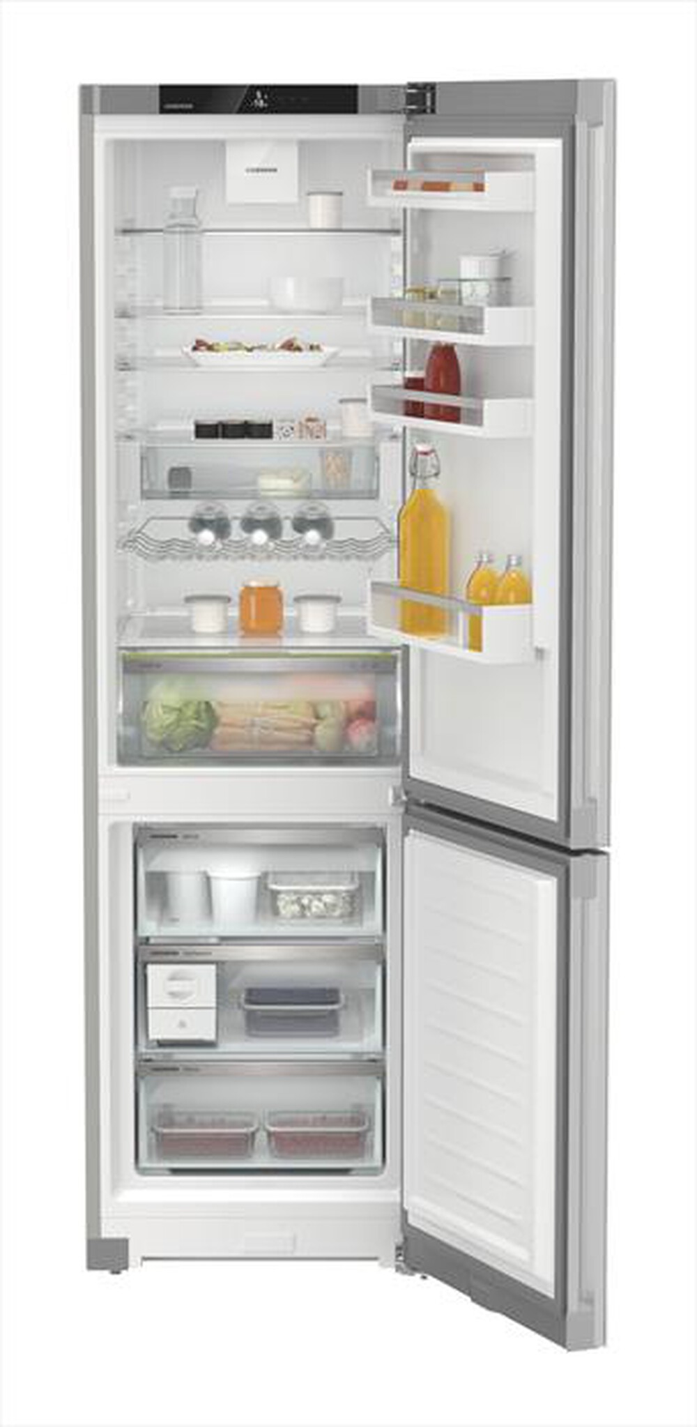 Immagine del prodotto LIEBHERR - Frigorifero combinato CNGWC 5723-22 Classe C 371lt-GlassWhite / Silver