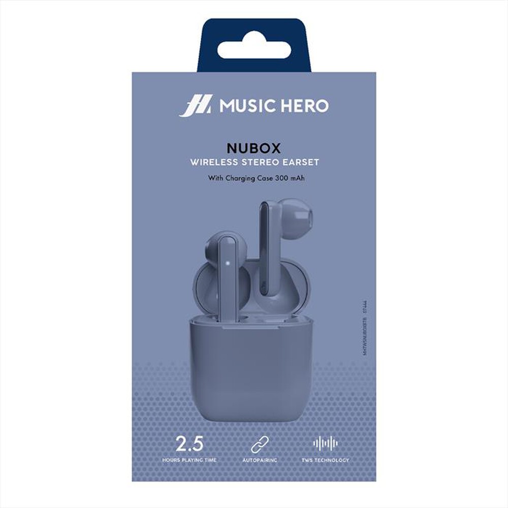 Immagine del prodotto SBS - Auricolare TWS MHTWSNUBOXBTB-Blu