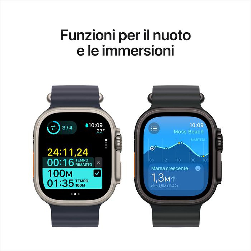 Immagine del prodotto APPLE - Watch Ultra 2 GPS + Cellular 49mm Titanio-Naturale - Loop Milanese - M