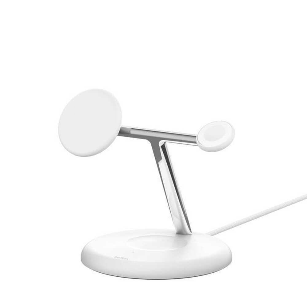 Immagine del prodotto BELKIN - SUPPORTO DI RICARICA WL 3IN1 Q12 (15W)-Bianco