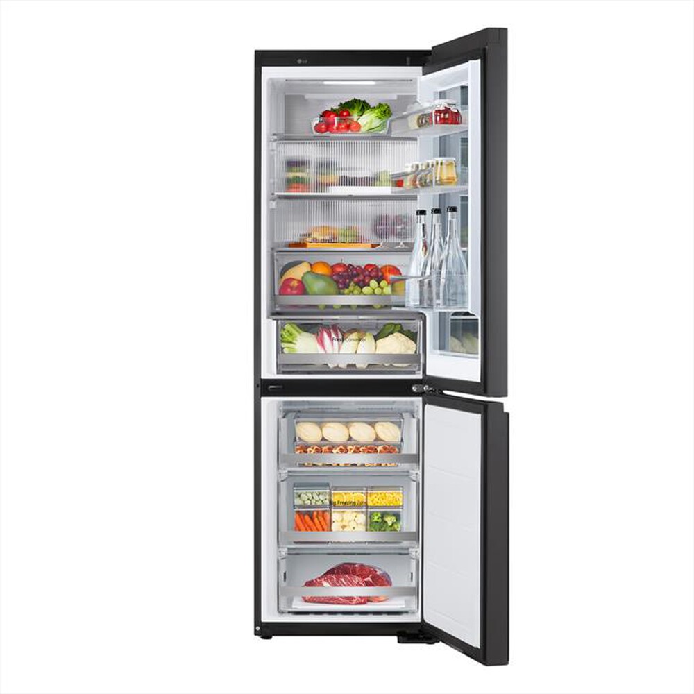 Immagine del prodotto LG - Frigorifero combinato GBG7190CEV Classe C 349L-Black