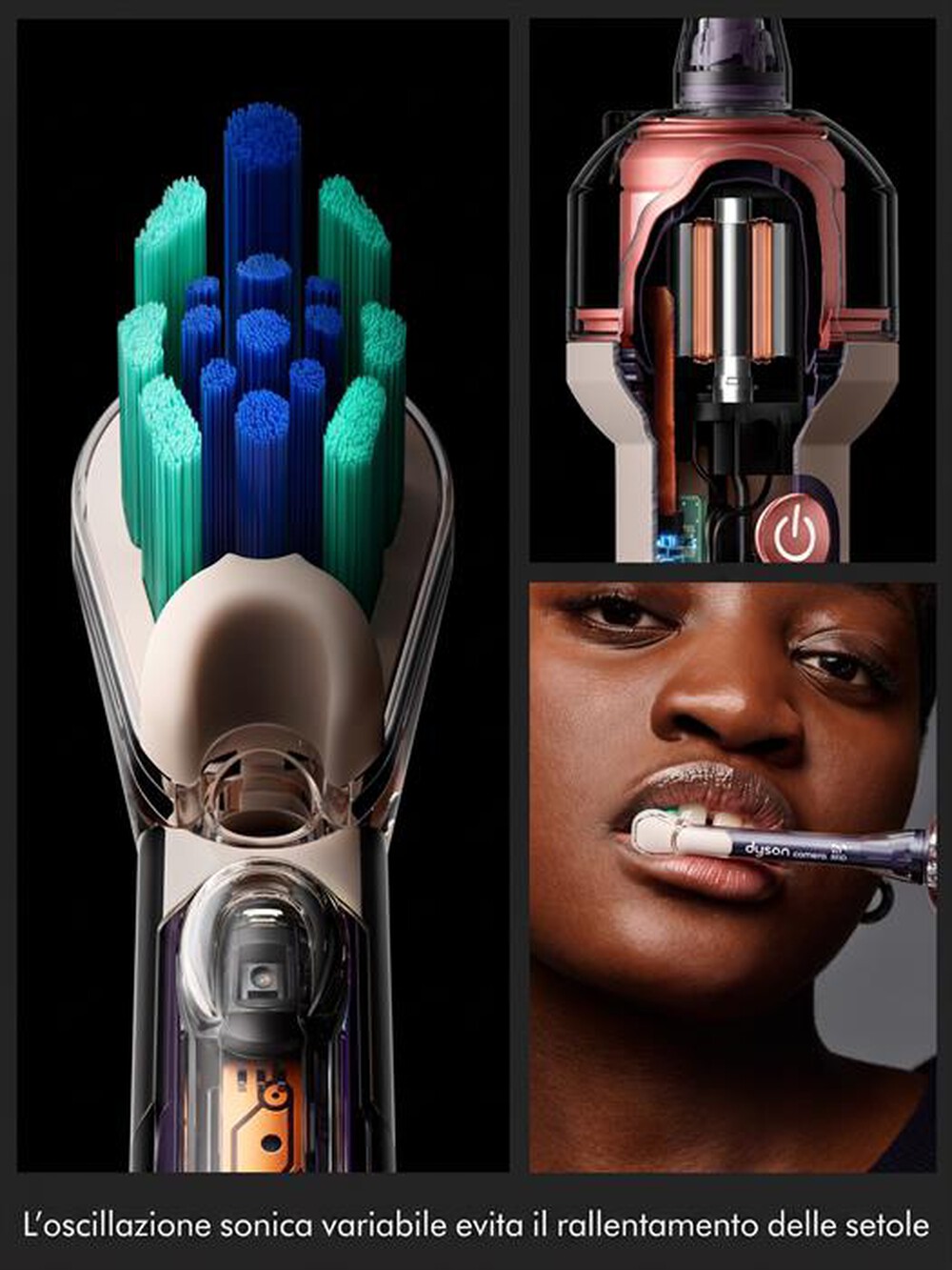 Immagine del prodotto DYSON - CAMERAJET Spazzolino elettrico e idropulsore-Ceramic Ultra Blue
