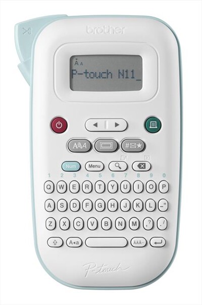 BROTHER - Etichettatrice portatile elettronica PTN11-bianco/verde