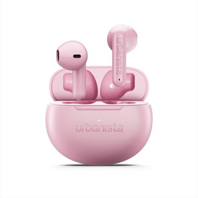 URBANISTA - Auricolari True wireless con Multipoint AUSTIN 2-Blossom Pink - Rosa