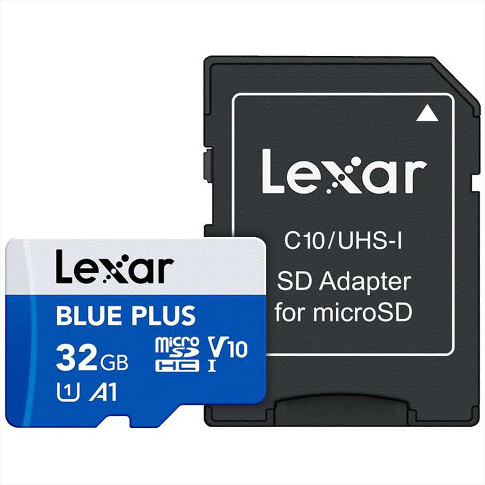 Immagine del prodotto LEXAR - 32GB MICROSDHC PLUS-Blue/White