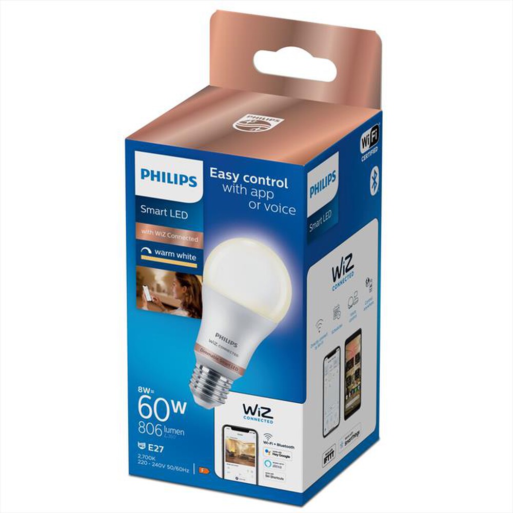 Immagine del prodotto PHILIPS - PHI SMART DIM GOCCIA SMERIGLIATA 60W E27