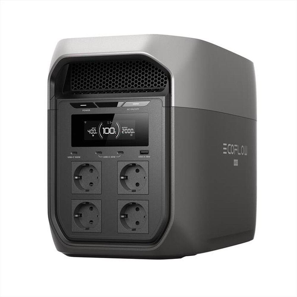 Immagine del prodotto ECOFLOW - DELTA 3 MAX POWER STATION PORTATILE-Nero