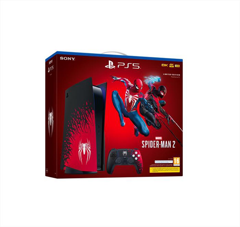 Immagine del prodotto SONY COMPUTER - PS5 - MARVEL&rsquo;S SPIDER-MAN 2 bundle Limited Edition