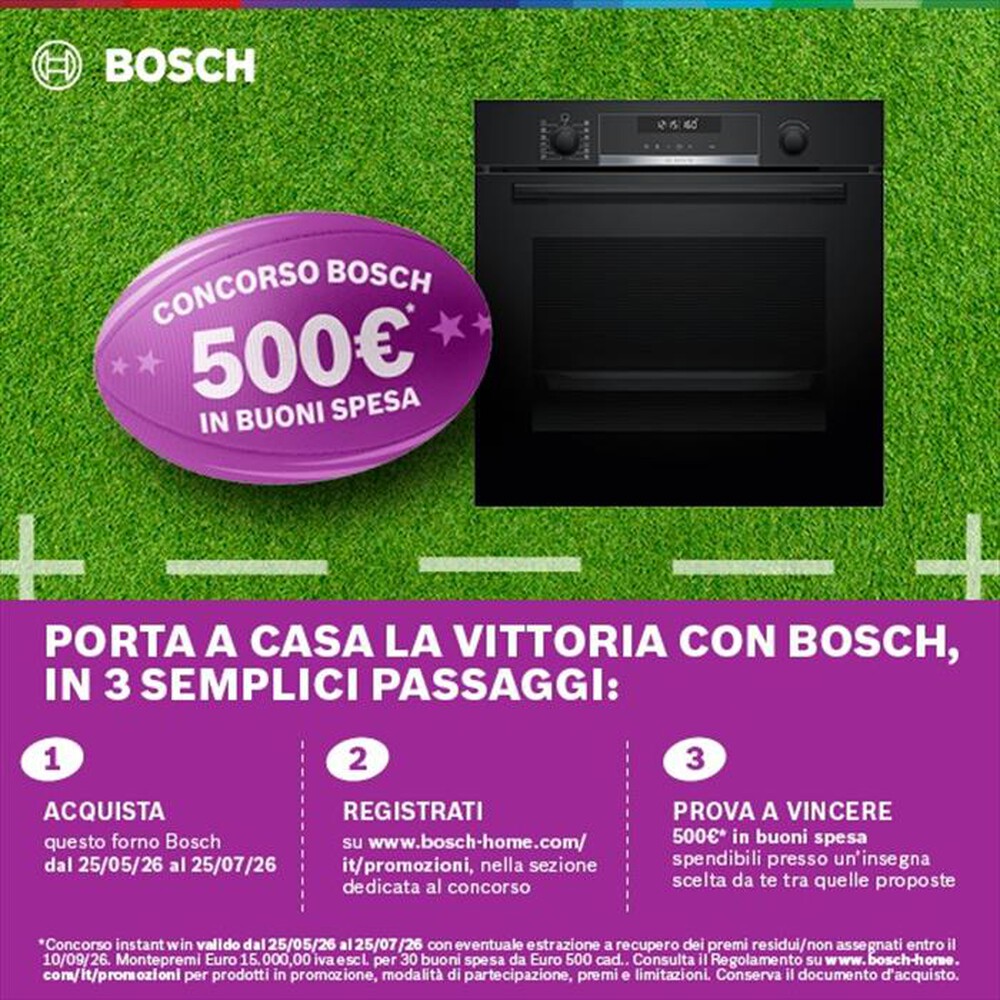Immagine del prodotto BOSCH - Forno pirolitico HBG578EB3 Classe A+-Black