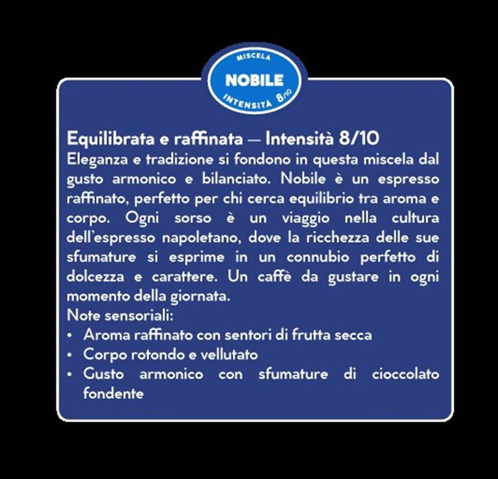 Immagine del prodotto CAFFE BORBONE - Miscela Nobile - Comp. LAVAZZA A MODO MIO 50 Caps