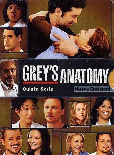 WALT DISNEY - Grey's Anatomy - Stagione 05 (7 Dvd)