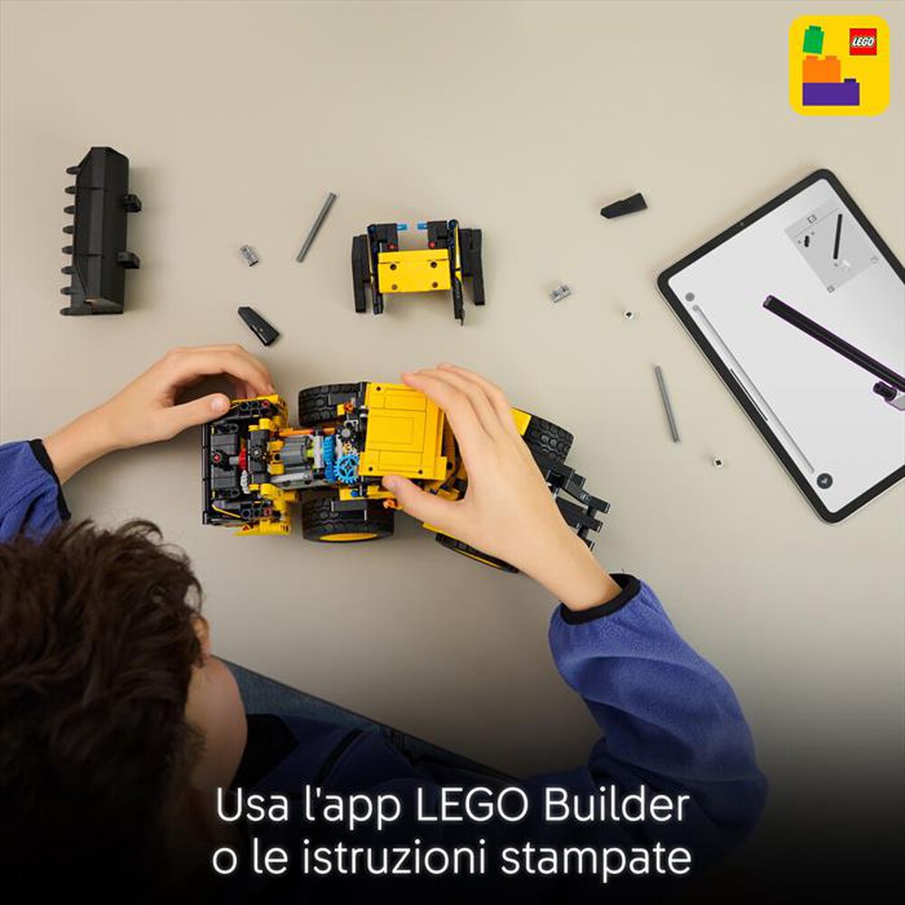 Immagine del prodotto LEGO - TECHNIC Pala gommata Volvo L120 Electric 42209
