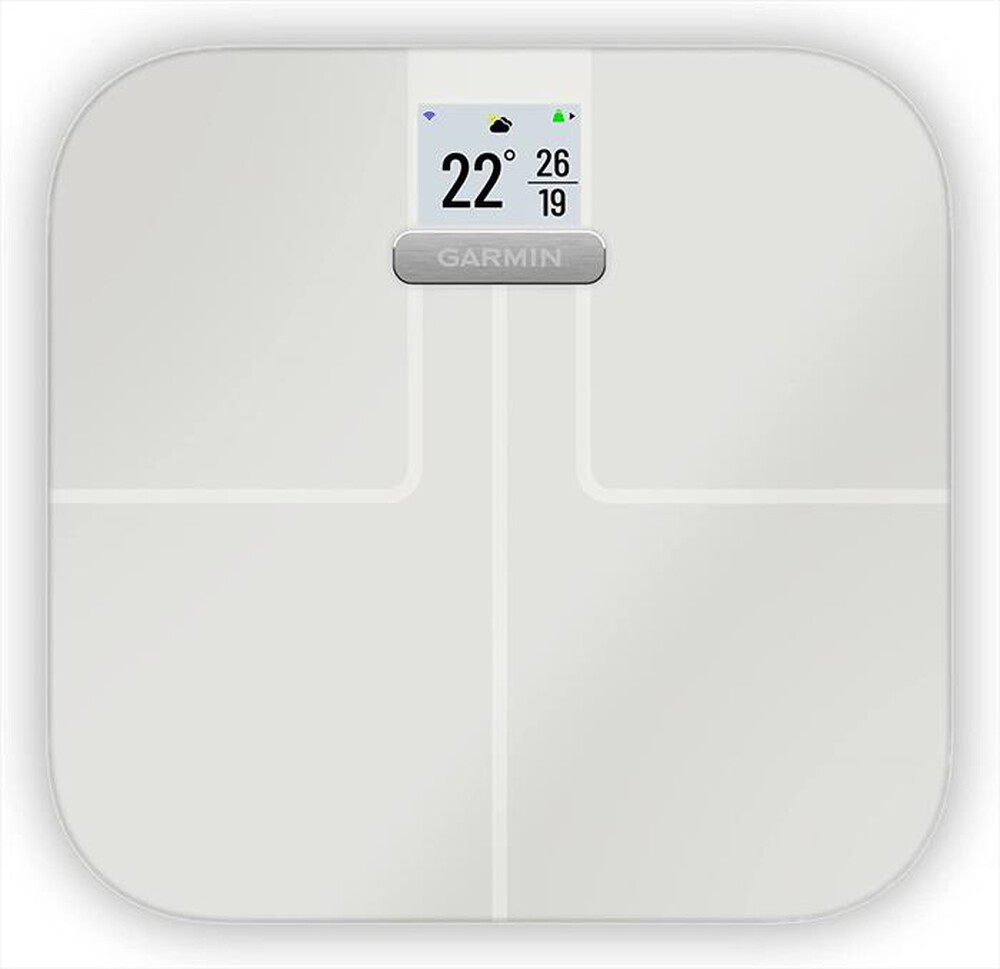 Immagine del prodotto GARMIN - Bilancia pesapersone INDEX S2-Bianco