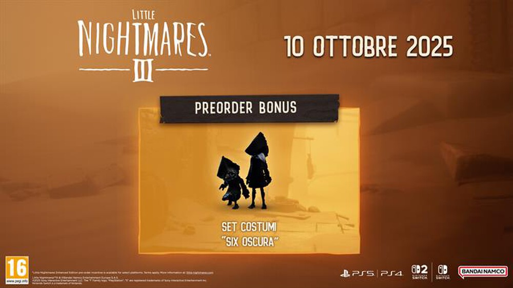 Immagine del prodotto NAMCO - LITTLE NIGHTMARES III PS5