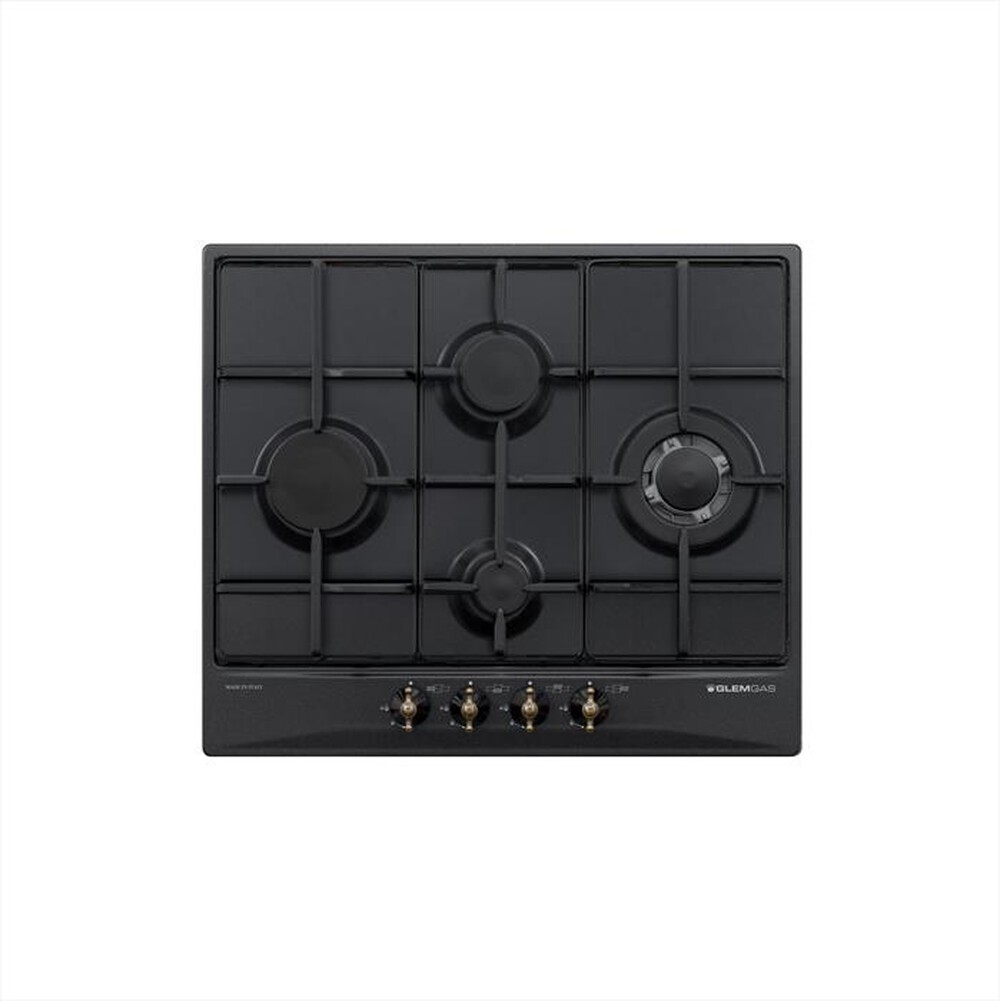 Immagine del prodotto GLEM GAS - Piano cottura a gas GT645AN 4 fuochi 58,5cm-ANTRACITE