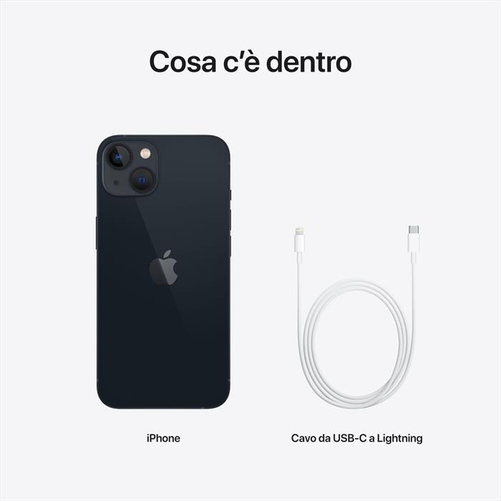 Immagine del prodotto APPLE - iPhone 13 128GB-Mezzanotte
