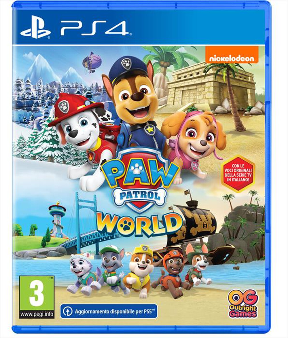 Immagine del prodotto NAMCO - PAW PATROL WORLD PS4