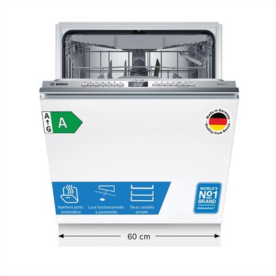 BOSCH - Lavastoviglie SMV4ECX28E Classe A 14 Coperti