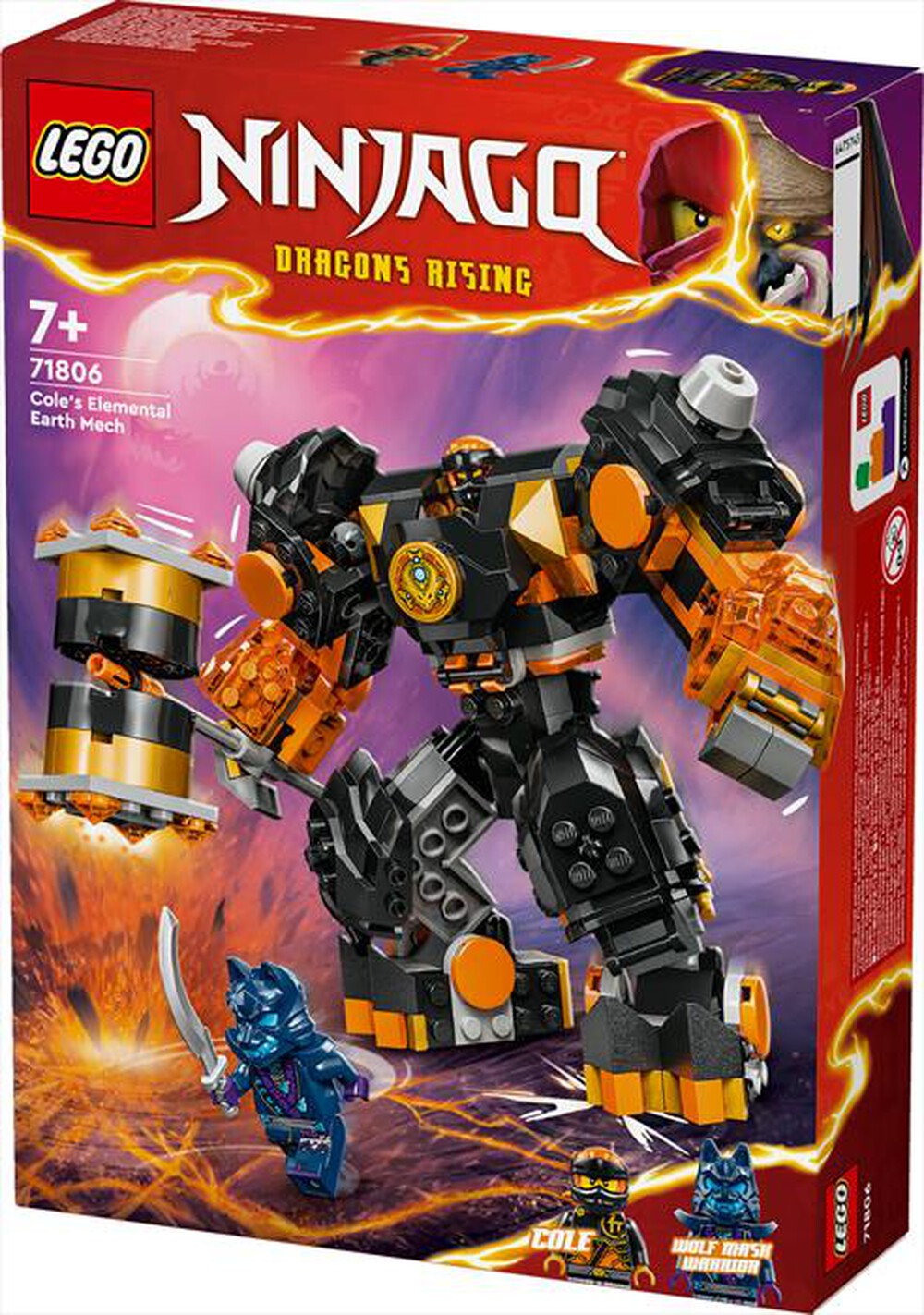 Immagine del prodotto LEGO - NINJAGO Mech elemento Terra di Cole 71806