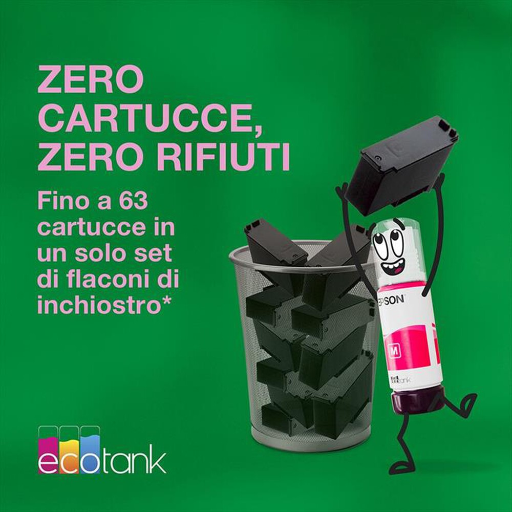 Immagine del prodotto EPSON - EcoTank ET-4956 Stampante Inkjet Multifunzione A4-Bianco