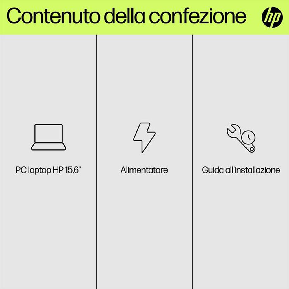Immagine del prodotto HP - Laptop 15-FD0098NL Intel&reg; Core&trade; i5 Windows 11 Home-Natural Silver