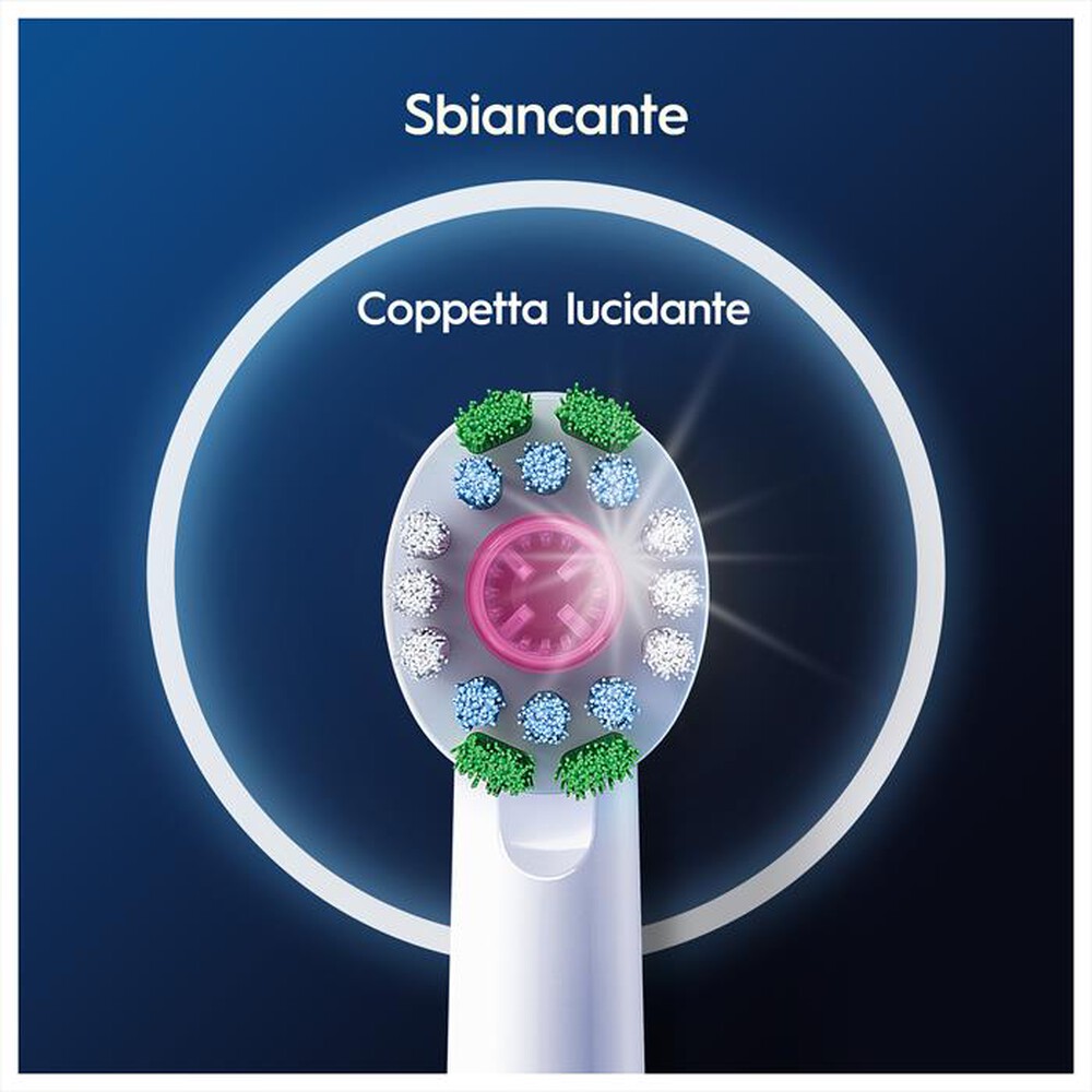 Immagine del prodotto ORAL-B - TESTINE PRO 3D WHITE. 3 TESTINE-BIANCO