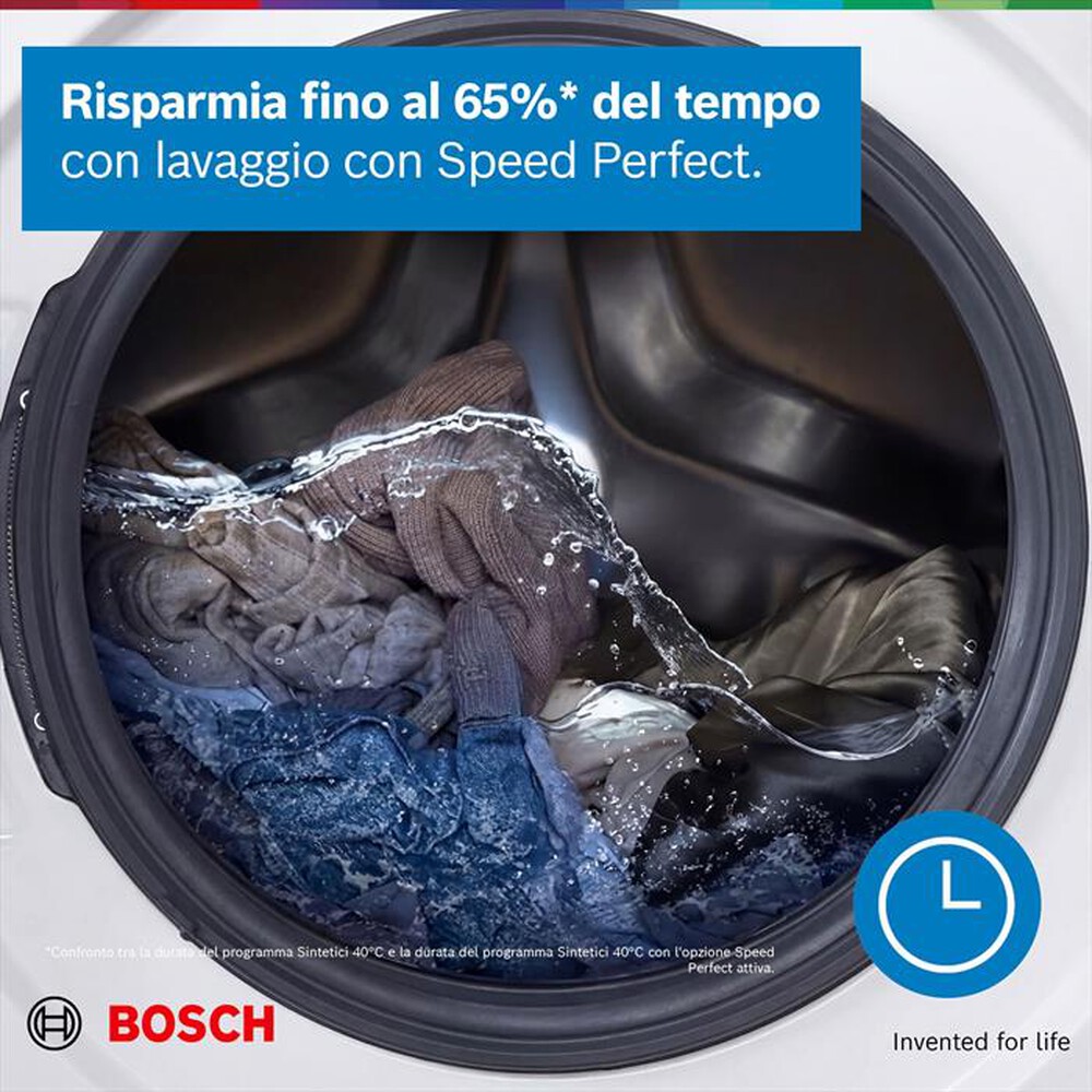 Immagine del prodotto BOSCH - Lavatrice Serie 6 WGH24400IT 9Kg 1400g/m Classe A-BIANCA