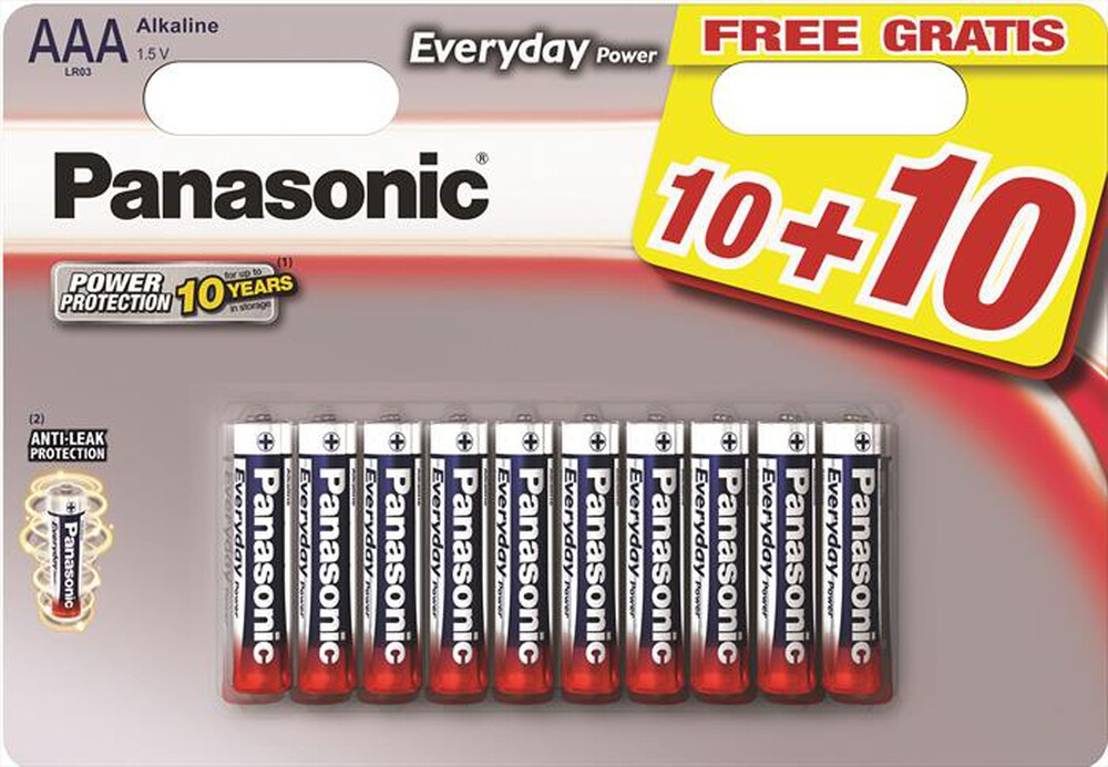Immagine del prodotto PANASONIC - LR03EPS/20BW