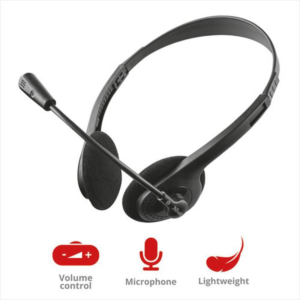 Immagine del prodotto TRUST - PRIMO HEADSET-Black