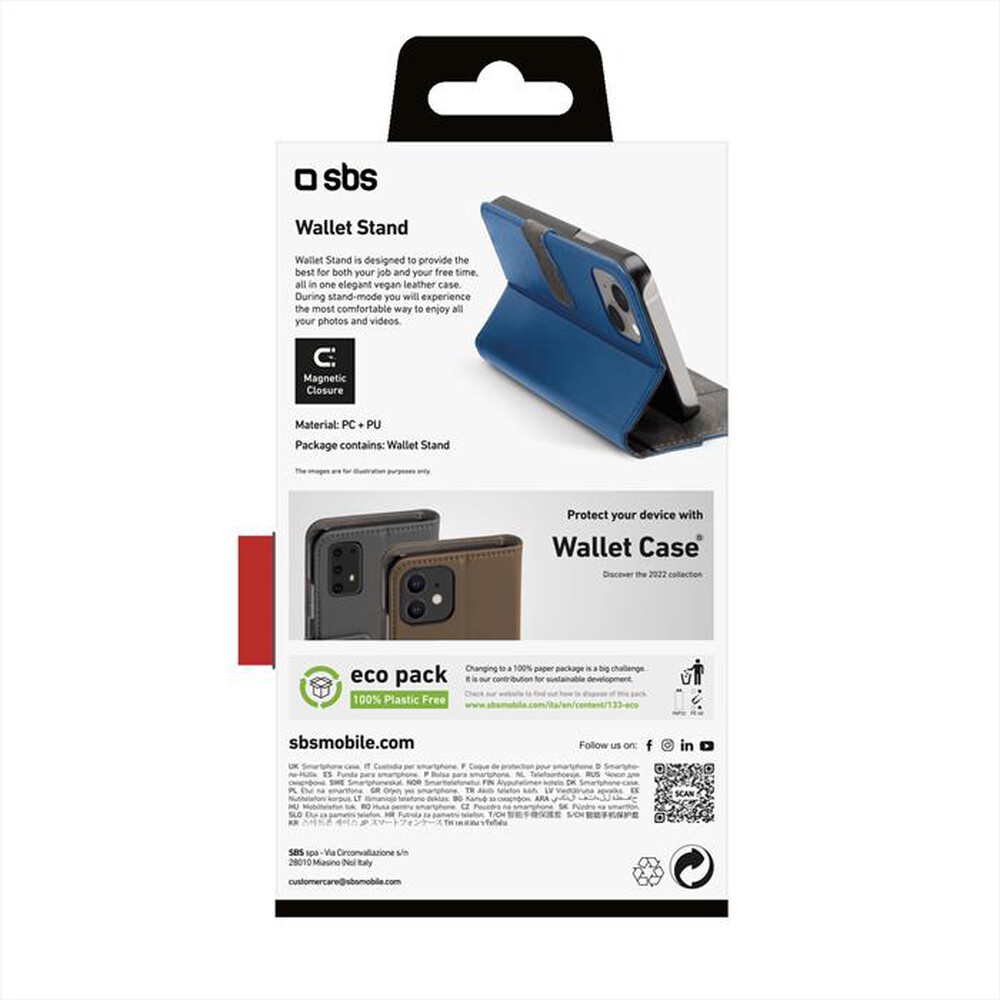 Immagine del prodotto SBS - Cover TEBKWALIP1461B per iPhone 14-Blu