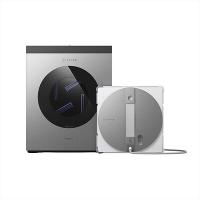 ECOVACS - WINBOT W3 OMNI EU-Argento, Bianco