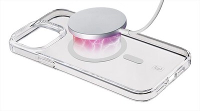 CELLULARLINE - Custodia Back GLOSSMAGIPH15PRMT iPhone 15 Pro Max-Trasparente