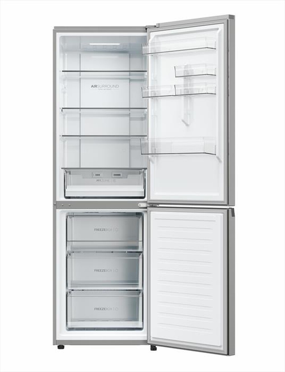 Immagine del prodotto HAIER - Frigorifero combinato HDPW3618DNPK Classe D 352 lt-Platino