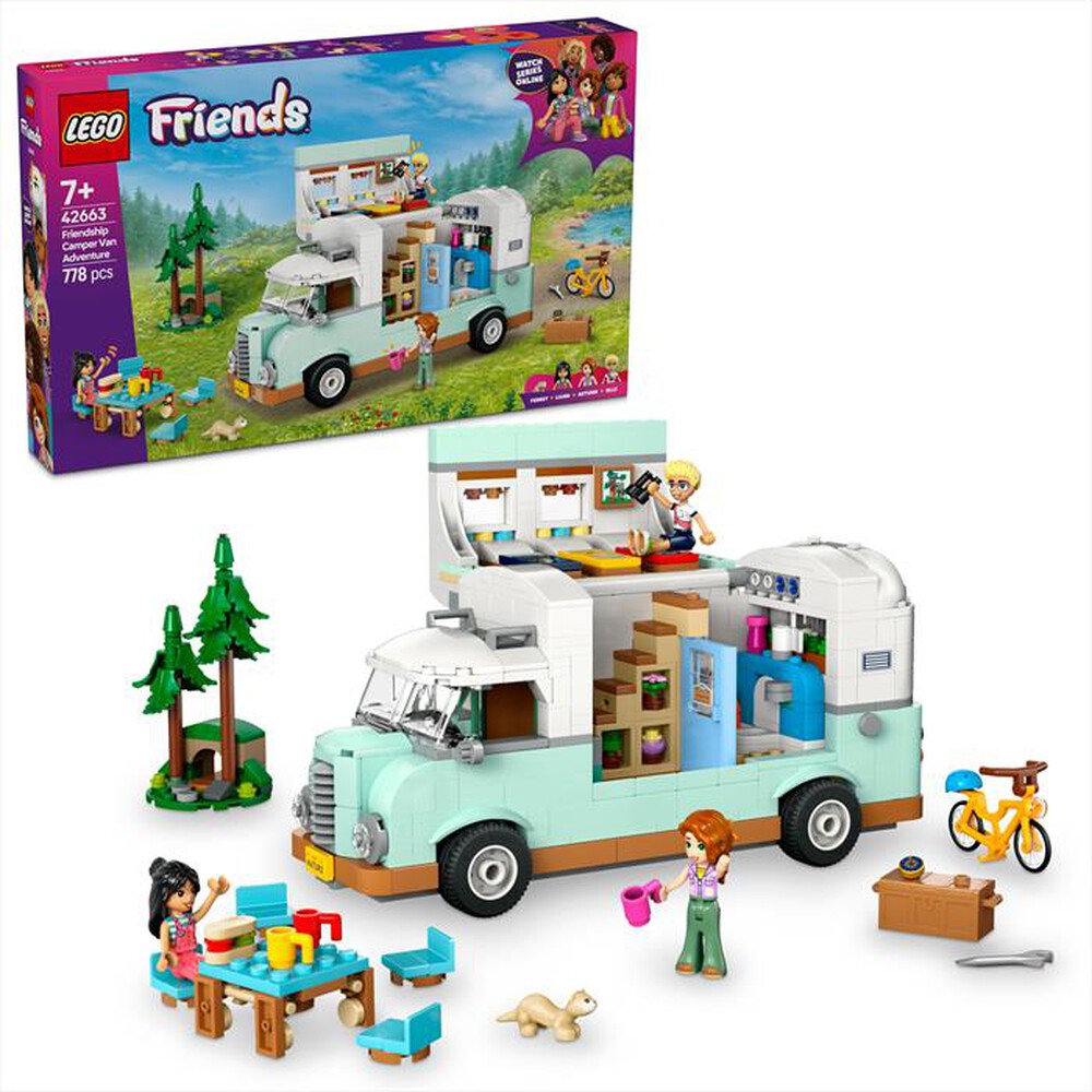Immagine del prodotto LEGO - FRIENDS Avventura sul camper dell&rsquo;amicizia 42663