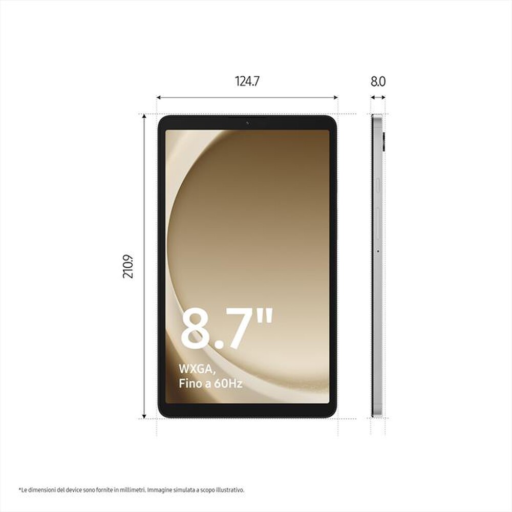 Immagine del prodotto SAMSUNG - GALAXY TAB A9 WIFI 64GB-Gray