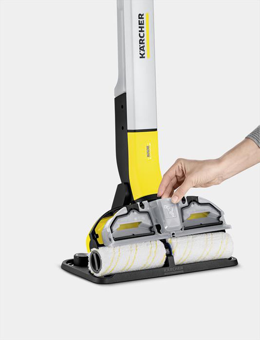 Immagine del prodotto KARCHER - Spazzolone a vapore EWM 2-Giallo/Nero