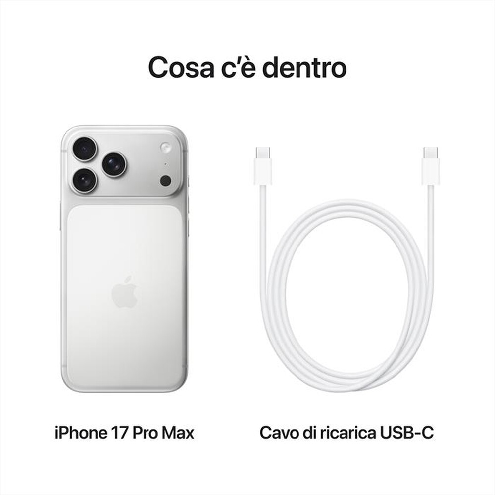 Immagine del prodotto APPLE - iPhone 17 Pro Max 1TB-Argento