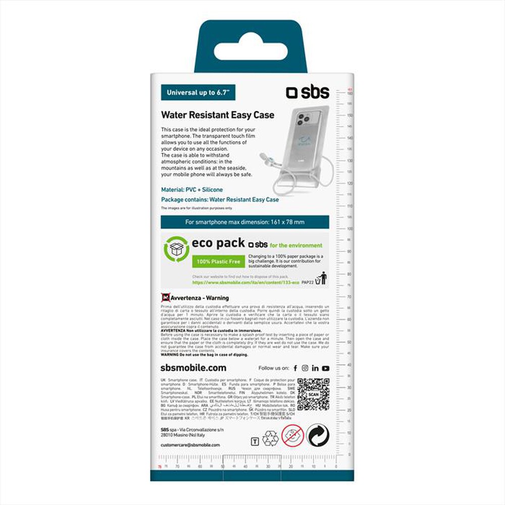 Immagine del prodotto SBS - TEWATEREASY55W-BIANCO