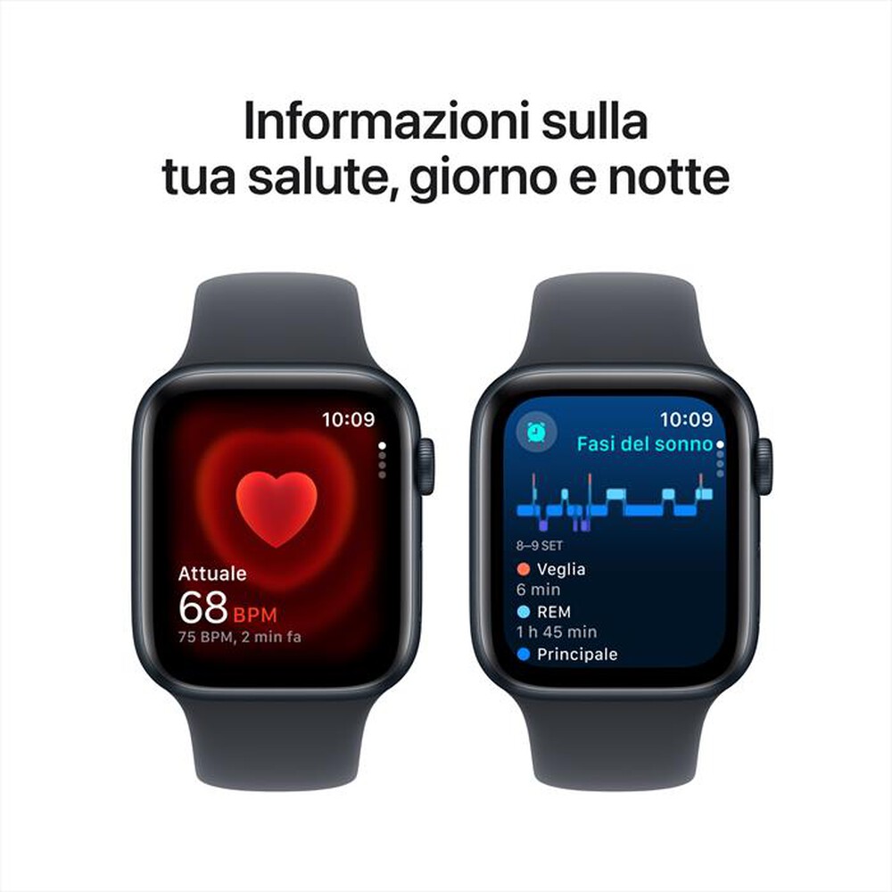 Immagine del prodotto APPLE - Watch SE GPS + Cellular 44mm Cassa Alluminio-Midnight Sport Band Midnight L