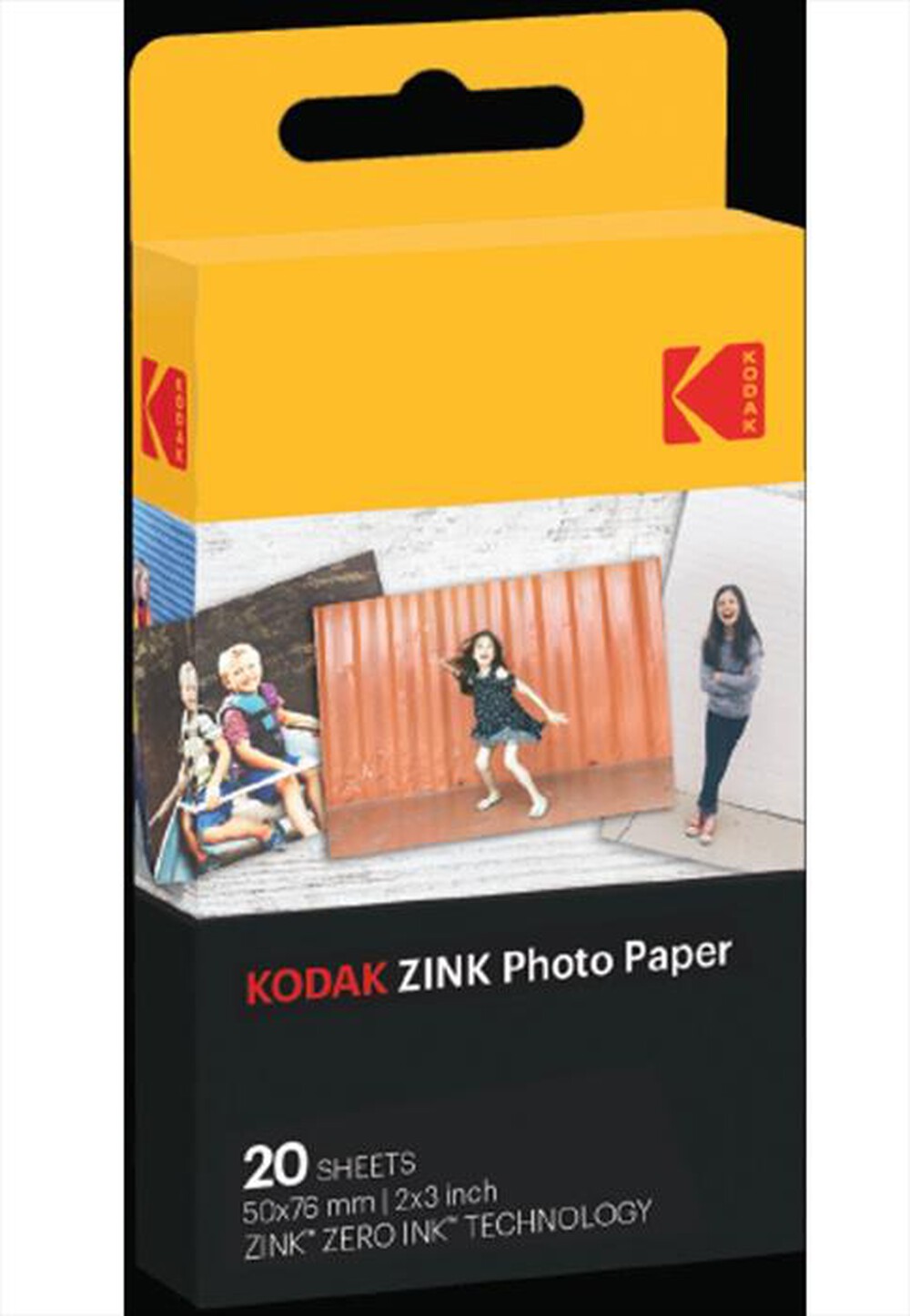 Immagine del prodotto KODAK - Carta Zink 2X3" 20pz-Bianco