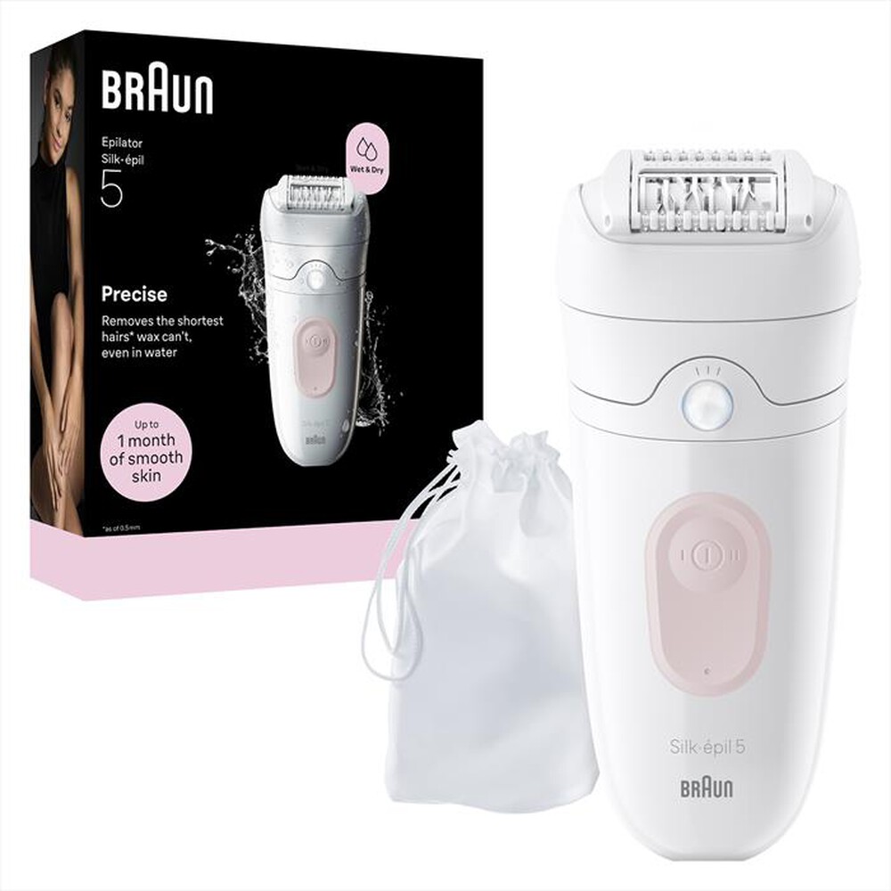 Immagine del prodotto BRAUN - Epilatore Wet & Dry LEGEPIL SE5-011 BOX MN-ROSA FLAMINGO
